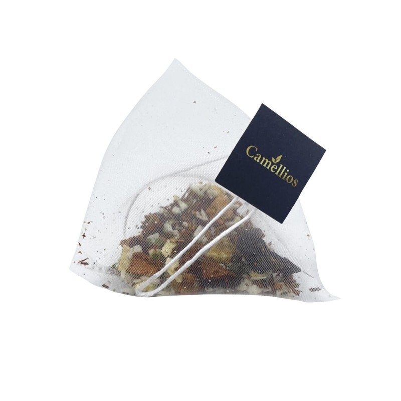 Tropical Rooibos Tea, Pyramid Tea Bags, Herbal Tea, Caffeine Free,