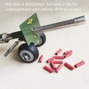 DSQSTMR Firecracker Cannon Mini That Shoots Fire Crackers Firework Cannon