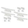 New Marine 4 Nylon Clamps in Black or White, Various