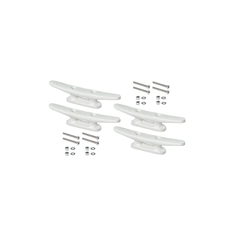 New Marine 4 Nylon Clamps in Black or White, Various