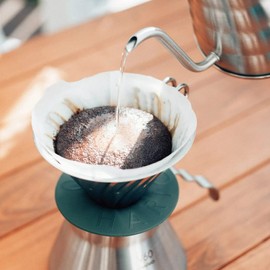 Hario Outdoor V60 Metal Dripper, 02 Silver
