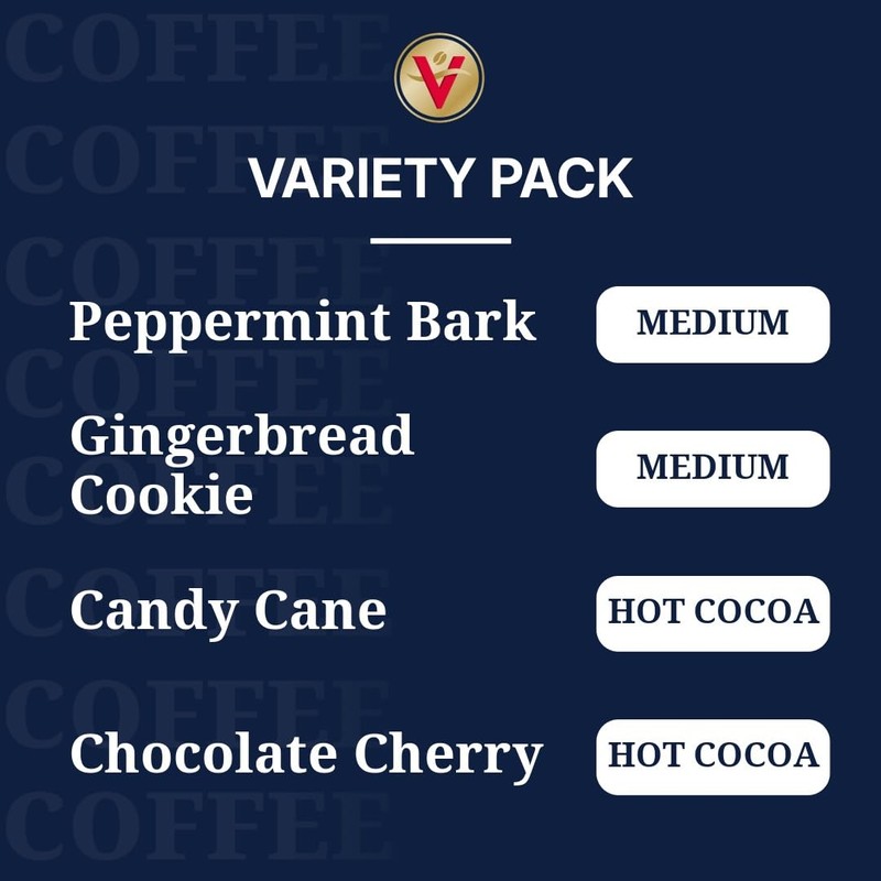 Victor Allen's Coffee Holiday Favorites Coffee & Hot Cocoa Mix