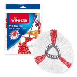 Vileda Easy Wring & Clean Turbo 2 in1 Microfibre Mop Refill Head