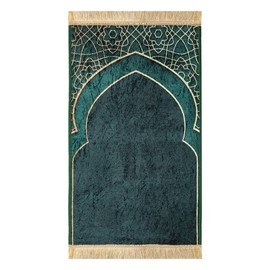 Prayer Rug for Muslims Rug Muslim Prayer Mat Soft Prayer Rugs Beginners Velvet Prayer Rug Turkish Mats Islamic Ramadan Gifts with Tassels Rugs for Men and Women