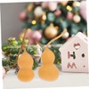 NUOBESTY 30 Pcs Crafts Mini Gourd Hulu Home Decor Ornament