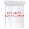 DevineCustomz® 100 Clear Grip Lock Bags - Small & Large