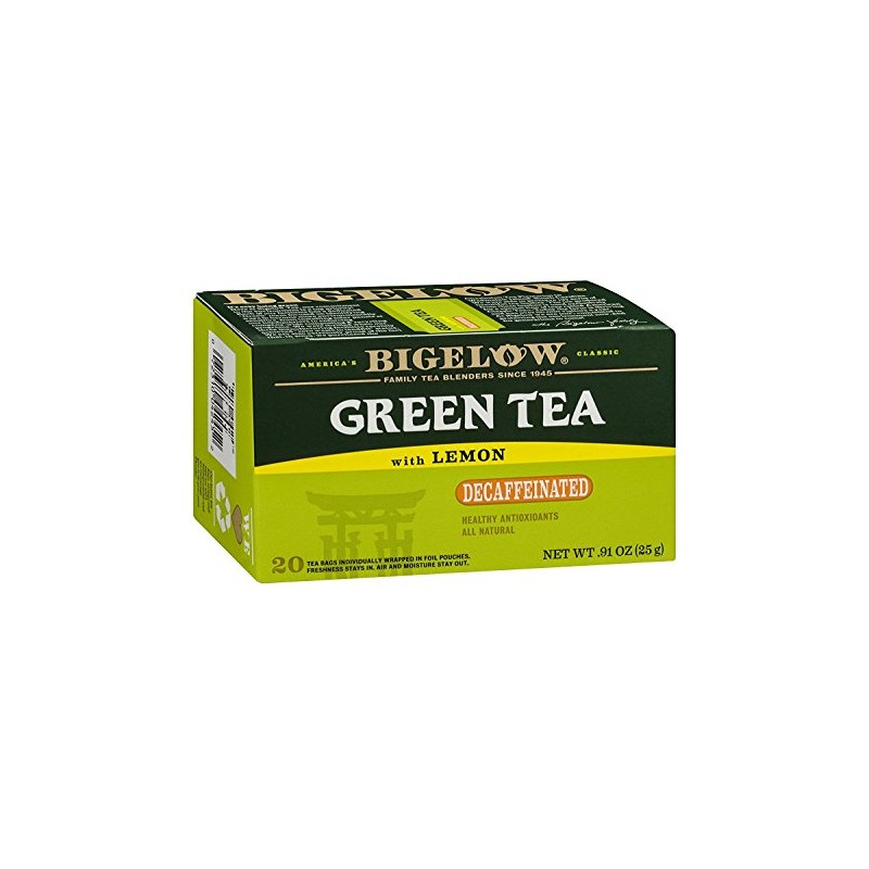 Bigelow Tea Decaf Grn Lemon 20bg