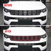 JeCar Grille Inserts ABS Front Grill Cover Exterior Accessories for