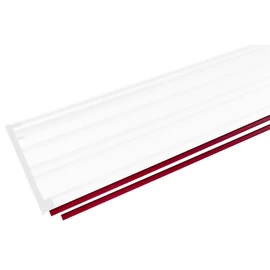 Milescraft 7208 Replacement Guide Strips for 1409 Track Saw Guide and 1408 Guide Rails - Two 27.5” Splinter Guard Cutting Strips with Rubber Grip Backing – Peel and Stick – For Two Rails