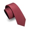 JEMYGINS Slim Men's Matte Tie Plain in Various Colours 6