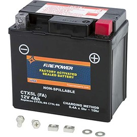 Fire Power Sealed Factory Activated Battery CTX5L-BS(FA) Compatible With KTM 450 EXC-R 2008-2010