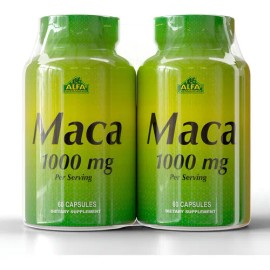 Alfa Vitamins Maca 1000 Mg Raíz Peruana Suplemento Energía
