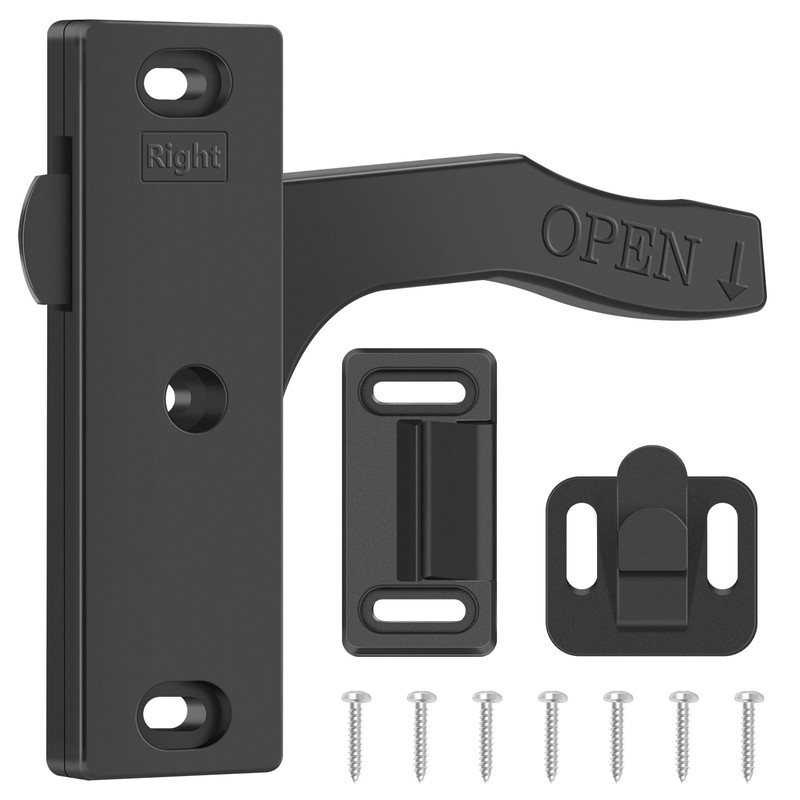 TAGLLY All Metal RV Screen Door Latch (Right Hand), Zinc