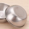 16Pcs Stainless Steel Sauce Dishes Round Seasoning Dishes Sushi Dipping