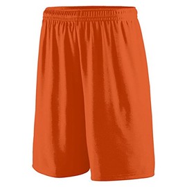 Augusta Sportswear Mens Training Short, Orange, Large
