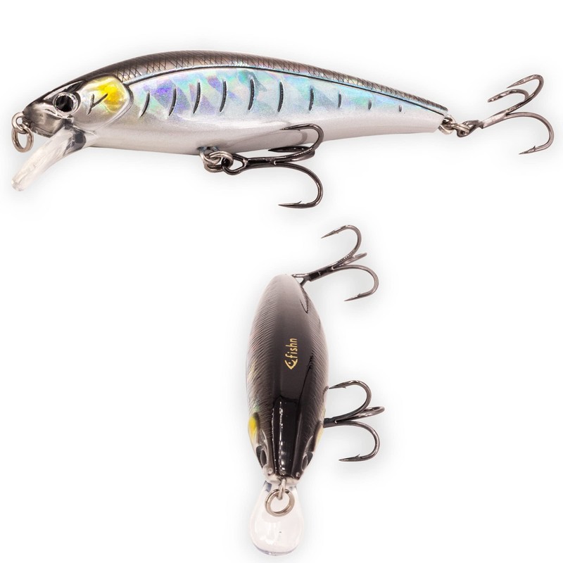 FISHN Grumpy Puncher Wobbler, Floating, Weight: 11.8 g, Length: 8.5