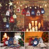DazSpirit 24 Advent Calendar to Fill Fabric Bags, Jute Bags,