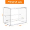 Acrylic Display Case 3 Tiers Clear Figure Display Cases for