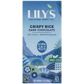 Lily's Crispy Rice Dark Chocolate (12x3 OZ)