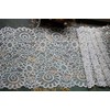 Yulakes 3 Yard 22 cm Black White Lace Fabric DIY