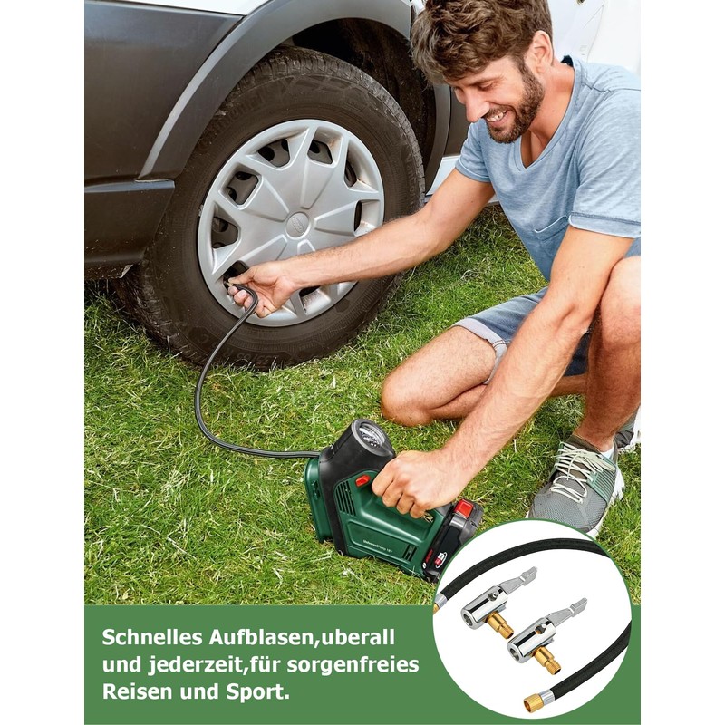 Mellbree Valve Extension Set Compatible with Bosch EasyPump, 30 cm