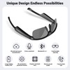 LVTEL Smart Glasses, Polarized Bluetooth Sunglasses, Built-in Mic & Speakers,