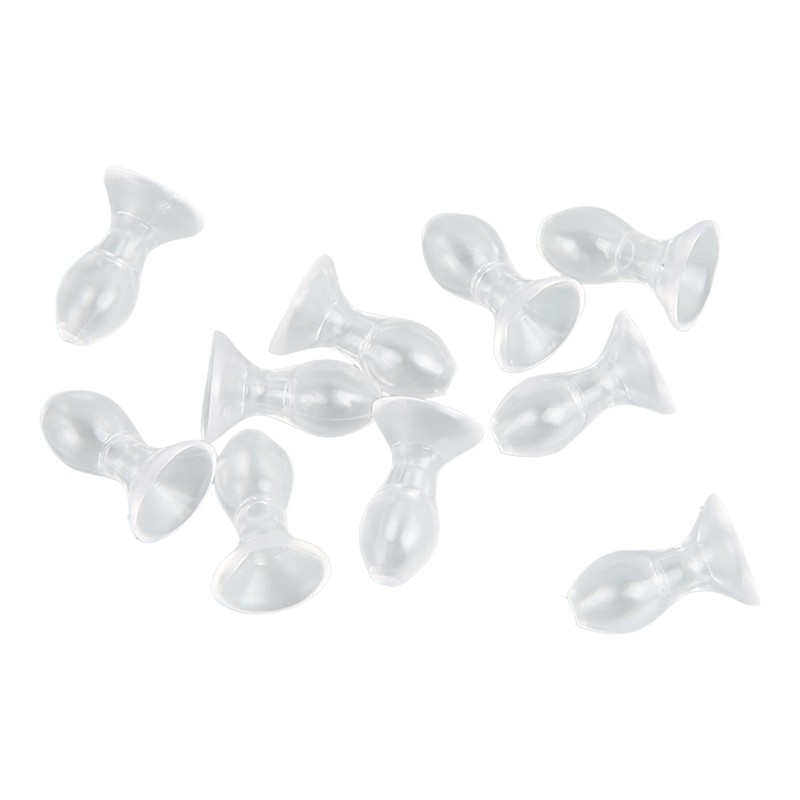 10pcs Hearing Amplifier Dome Silicone Ear Tip Earplug Replacement Accessory