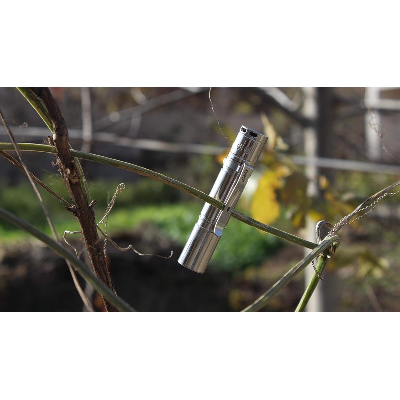 Premium Titanium Alloy Version Keychain Cree Led flashlight XENO ES1
