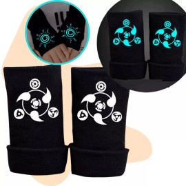 Universo en Linea Guantes De Media Manga Anime Naruto Unisex Luminosos 1 Par F