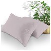 Plain Pillow Cases 2 Pack, Housewife Pillowcases Bed Pillow, Hotel