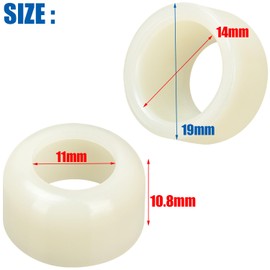 OAUTOO 10pcs Gear Shift Knob Bushing Kit 0398-17-462A for Mazda 929 B2000 B2200 B2600 Miata MX-5 MPV RX-7 1986-2012