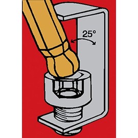 Bondhus 16538 Set of 10 Balldriver« Stubby L-wrenches, sizes 1/16-1/4-Inch