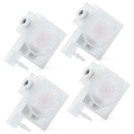 Dusledel 4Pcs Printer Ink Damper Compatible with E-pson R1390 L1800 L1400 R2000 R2400 L1300 T50 L805 DTF Printer Dumper Replacement Parts