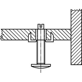 Dresselhaus impact nuts with 4 impact tips optionally M5, M6 M8 and M10.