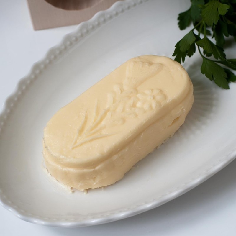 HOFMEISTER® Butter Stamp for 30 g Butter, 5 cm, Edelweiss,