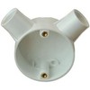 2 Way Angle Box 20MM, Conduit Fittings Bodies/Boxes Cable Management,