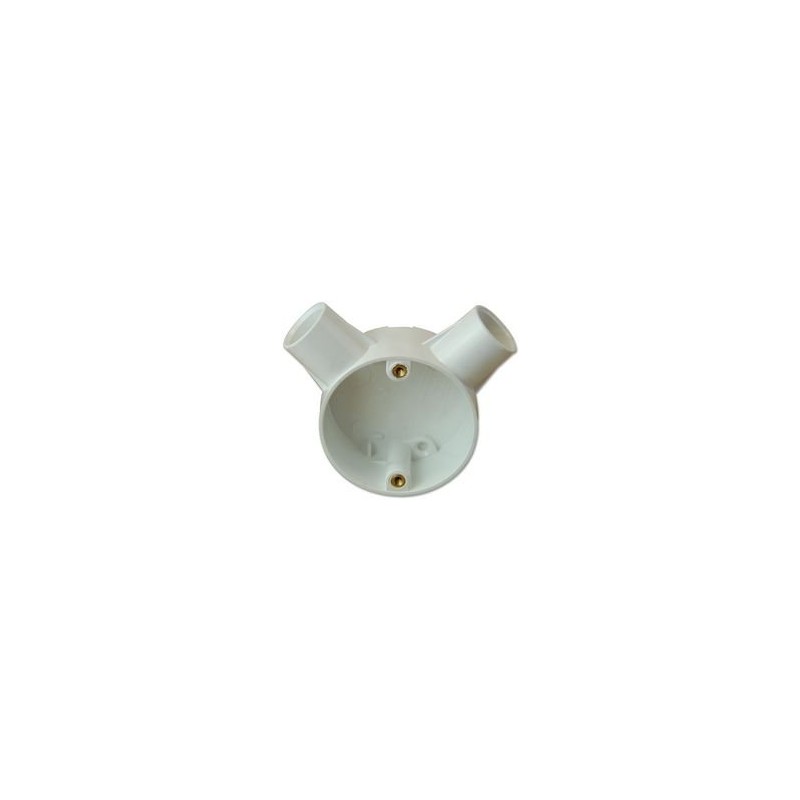 2 Way Angle Box 20MM, Conduit Fittings Bodies/Boxes Cable Management,