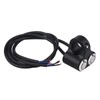Depisuta Motorcycle Turn Signal Switch, Handlebar Switch with Indicator Light