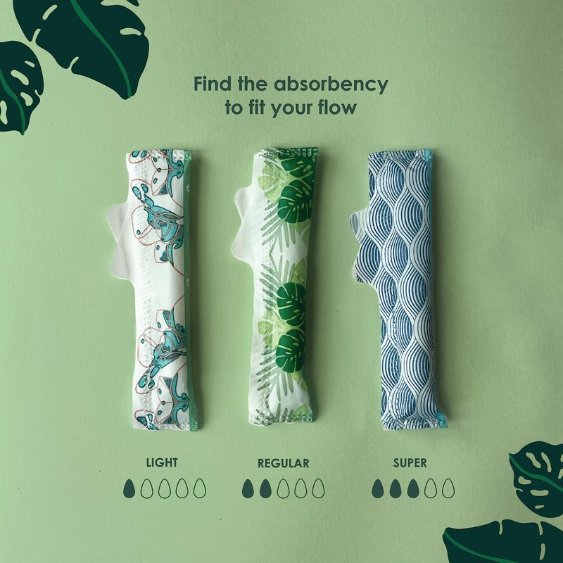 L. Organic Cotton Tampons Multipack - Light + Regular 42