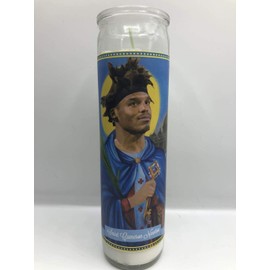 Cam Newton/Cameron Newton Devotional Prayer Saint Candle