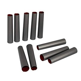 rukauf Foam Roll Moulds 10 cm Non-Stick Coated Teflon Traditional Baking Mould Iridescent Curl Shape Tubes Piping Nozzles Cream Rolls (10)