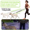 KIKNIN Hands Free Dog Leash with with Pouch-Waist Dog Running