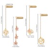 SELBATON Metal Flower Bookmark Set, Bookmark Gift for Women Mother's