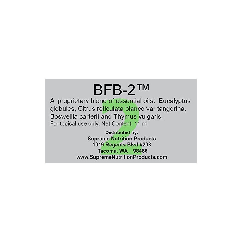 Supreme Nutrition BFB-2 Essential Oil Blend, 11 ml
