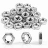 M6 Nuts, Pack of 25, Hex Nut Stainless Steel (Low
