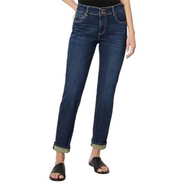 KUT from the Kloth Womens Catherine Boyfriend High Rise Double Button Royal 12