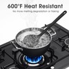 Silicone Cooking Utensils Set - 600°F Heat Resistant, Nonstick Kitchen