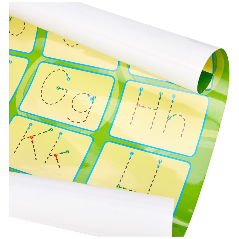 Sumbox Educational English Alphabet Trace Writing Wall Poster 2150