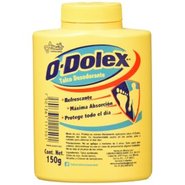 Odolex Talco Desodorante, 150 G, Pack of 1                                                                                                            