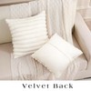 Uhomy 2 Pack Faux Fur Plush Decorative Throw Pillow Covers